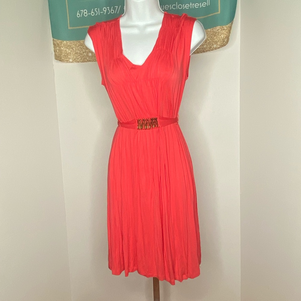 Design History peach dress size M